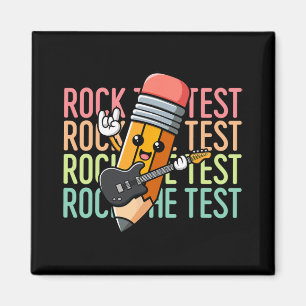 The Test Day Teacher Testing Day Motivational Funn Magnet