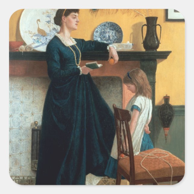 The Test Square Sticker (Front)