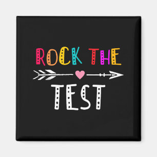 The Test Teacher Test Day Testing Day Funny Teache Magnet