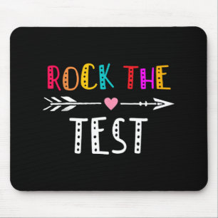 The Test Teacher Test Day Testing Day Funny Teache Mouse Pad