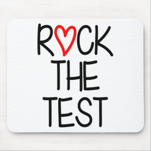 The Test Teacher Test Day Testing Day Funny Teache Mouse Pad