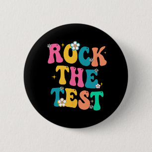 The Test Testing Day 2023 For School Teachers Stud 6 Cm Round Badge