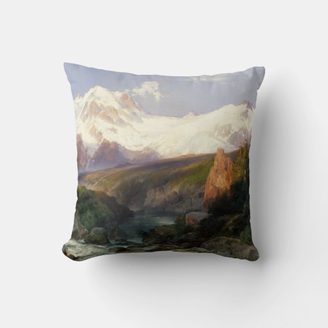 The Teton Range Cushion (Front)