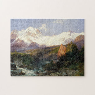 The Teton Range Jigsaw Puzzle