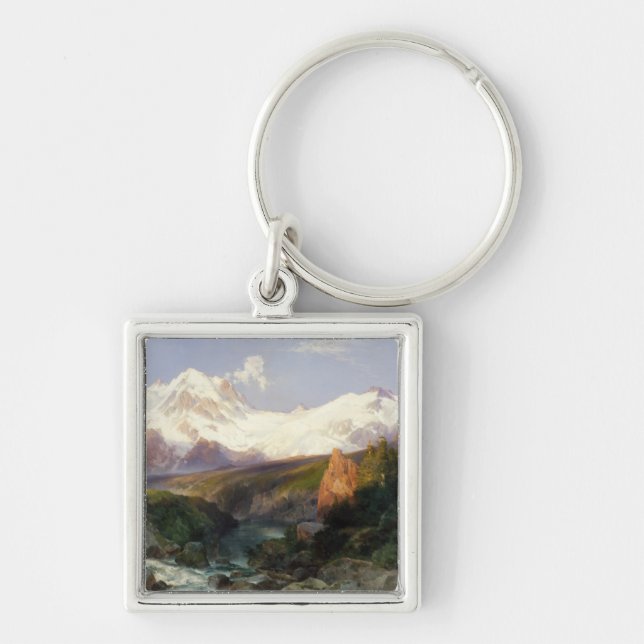 The Teton Range Key Ring (Front)