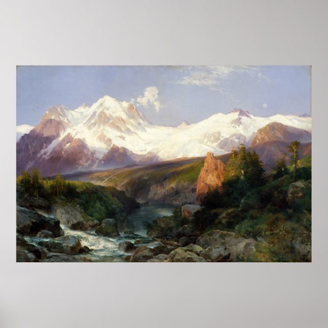 The Teton Range Poster (Front)