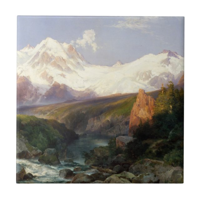 The Teton Range Tile (Front)