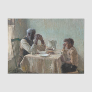 The Thankful Poor, 1894 by Henry Ossawa Tanner Tissue Paper