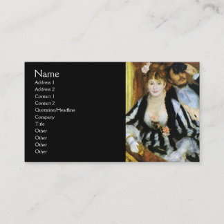 The Theatre Box by Renoir Business Card