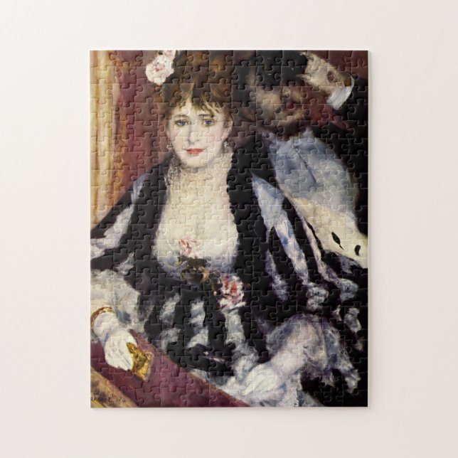 The Theatre Box by Renoir Impressionist Painting Jigsaw Puzzle (Vertical)