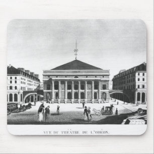 The Theatre de l'Odeon, c.1830 Mouse Pad