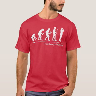 The theory of evolution bartender T-Shirt