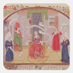 The Theory of Intellectual Virtues Square Sticker
