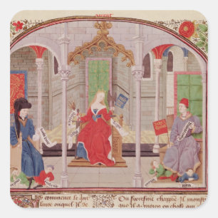 The Theory of Justice Square Sticker