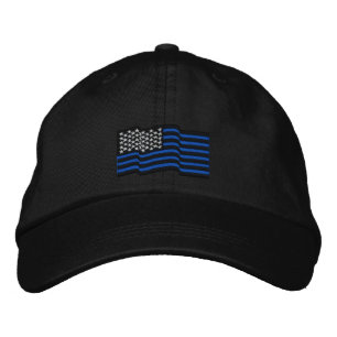 The Thin Blue Lines Embroidered Cap