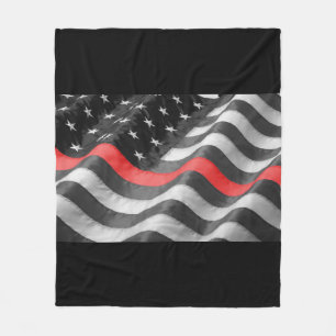 The Thin Red Lin Fleece Blanket