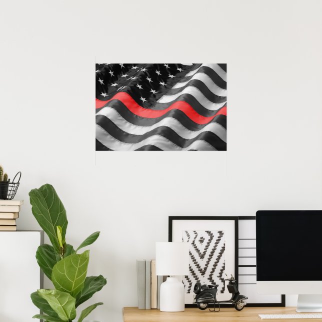 The Thin  Red Line Poster (Home Office)