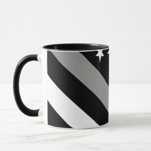 The Thin Silver Line Flag Mug