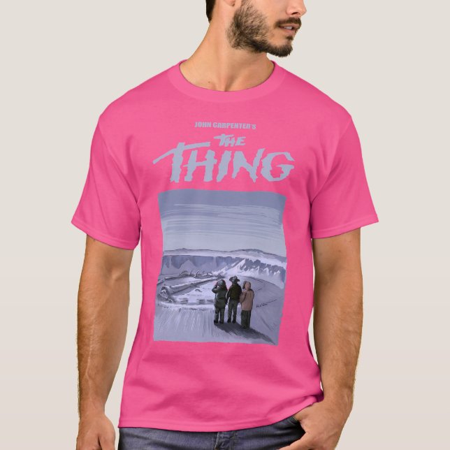The Thing Illustration By Burro T-Shirt (Front)
