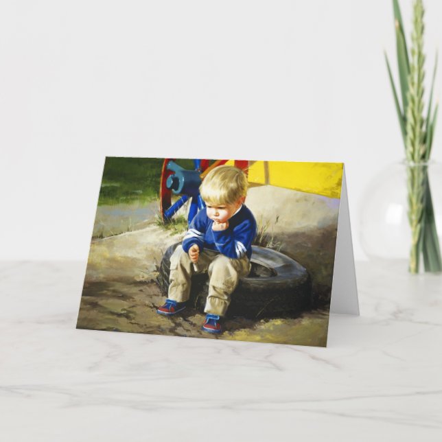 The Thinker Card (Front)