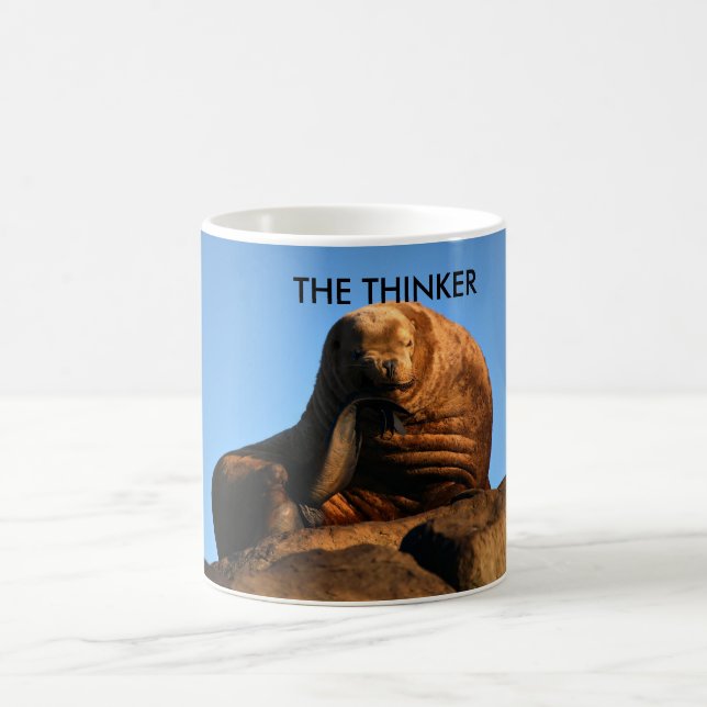 The Thinker Coffee Mug (Center)