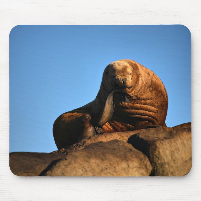 The Thinker Mouse Pad (Front)