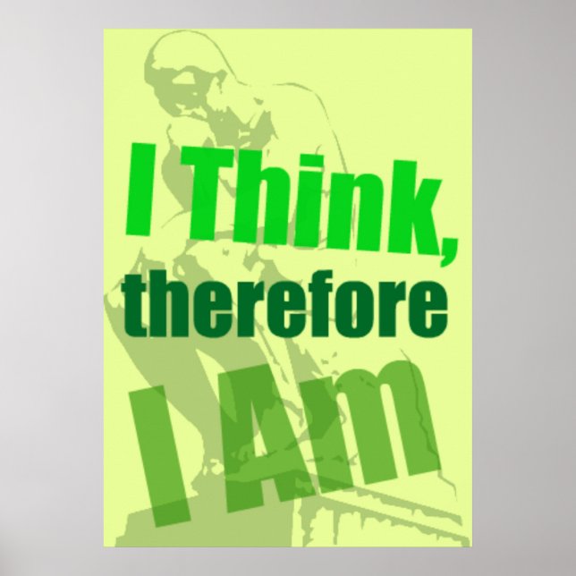 The Thinker Poster (Front)