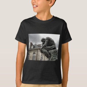 The Thinker Rodin Paris Sculpture T-Shirt