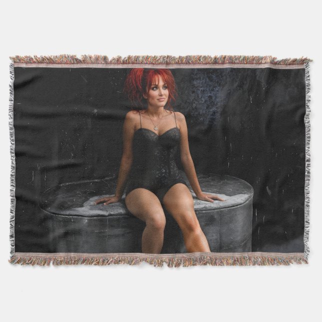 The Thinking Room throw blanket (Front)