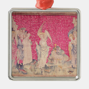 The Third Angel and the Lamb Metal Tree Decoration