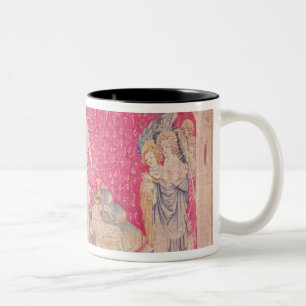 The Third Angel and the Lamb Two-Tone Coffee Mug