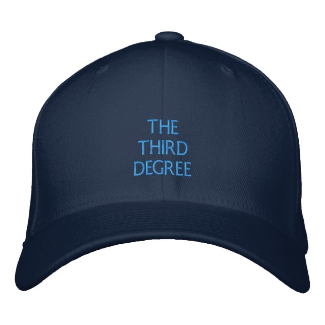 The Third Degree Baseball Hat (Front)