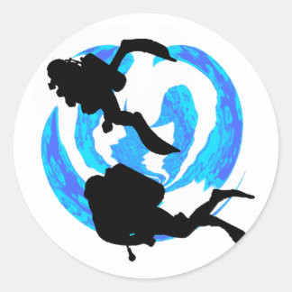 THE THIRD DIVE CLASSIC ROUND STICKER