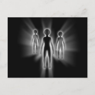 The Third Kind Abduction Postcard