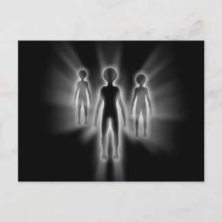 The Third Kind Abduction Postcard
