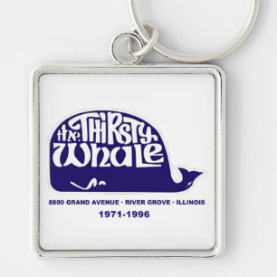 The Thirsty Whale, River Grove, Illinois Key Ring