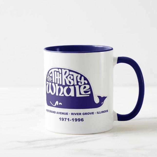The Thirsty Whale, River Grove, Illinois Mug (Right)
