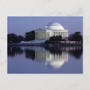The Thomas Jefferson Memorial Postcard