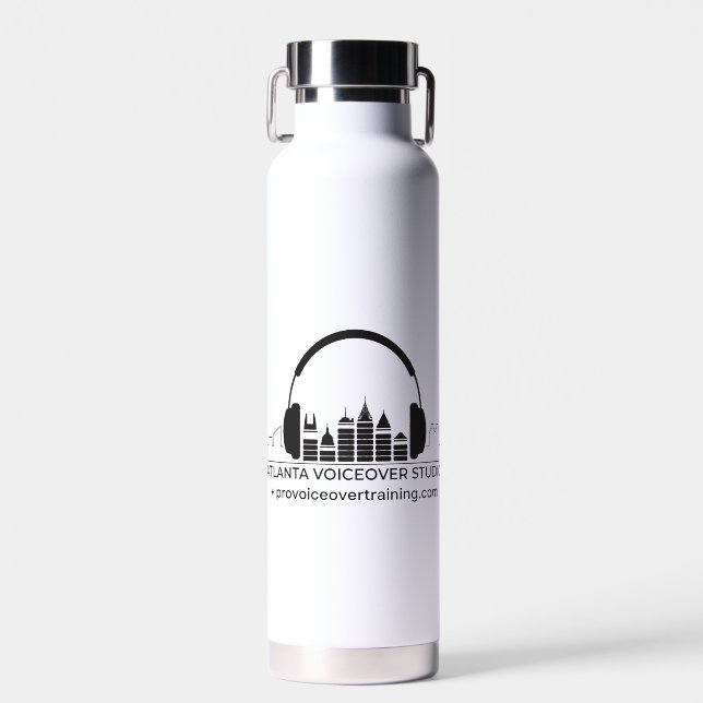 The Thor Copper Vacuum Insulated Bottle (Front)