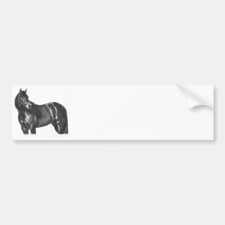 The Thoroughbred Bumper Sticker