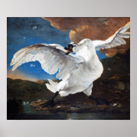 The Threatened Swan painting by Jan Asselijn