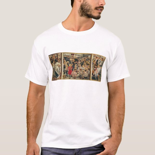 The Three Ages of a Working Man, 1895 T-Shirt (Front)