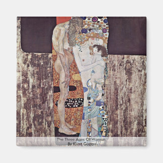 The Three Ages Of Woman By Klimt Gustav Magnet