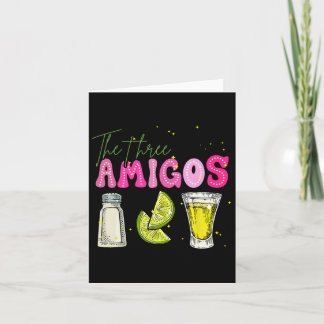The Three Amicos Cinco De Mayo Tequila Drink Women Card