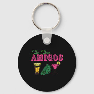 The Three Amigos Funny Cinco De Mayo  Key Ring