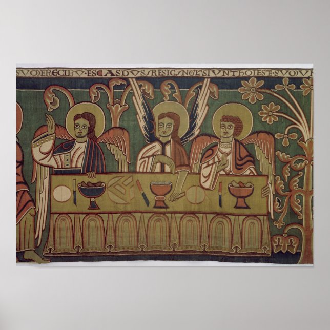 The Three Angels, from the Story of Abraham Poster (Front)
