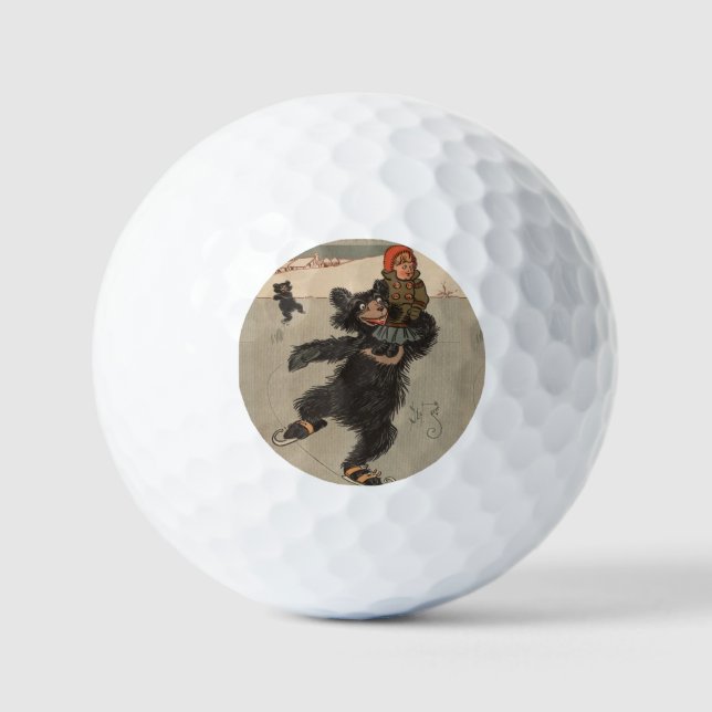 The Three Bears Golf Balls  (Front)