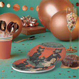 The Three Bears Paper Plate