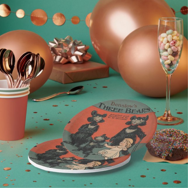 The Three Bears Paper Plate (Multi)