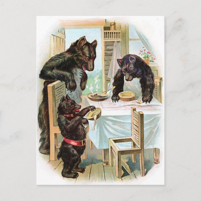 The Three Bears Postcard (Front)